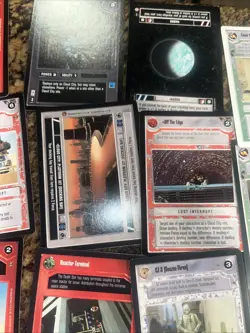 115 Decipher Star Wars Card Lot 1990’s & Early 2000’s Unplayed Cards - Image 5