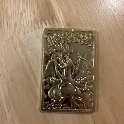 Burger King 23K Gold Plated CHARIZARD Trading Card and Ball, 1999 Pokemon Ball - Image 4