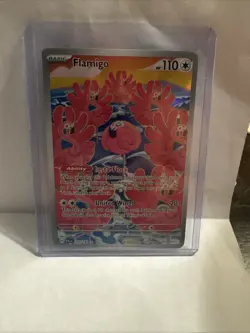 Pokemon Flamigo Illustration Rare Paldea Evolved Scarlet & Violet Card 227/193 - Image 1