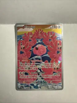 Pokemon Flamigo Illustration Rare Paldea Evolved Scarlet & Violet Card 227/193 - Image 2