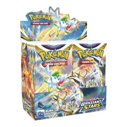 Pokemon TCG: Sword & Shield – Brilliant Stars Booster Box (36 Pack x 10 Cards) 820650819964 - Image 1
