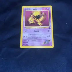 Sabrina's Abra 19 Promo Wizards Black Star Promos Pokemon Card - Image 3