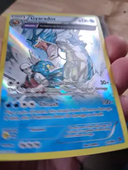Pokemon Gyarados TCG Reverse Holo Rare Card 21/98 XY Ancient Origins LP - Image 3