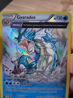 Pokemon Gyarados TCG Reverse Holo Rare Card 21/98 XY Ancient Origins LP - Image 5