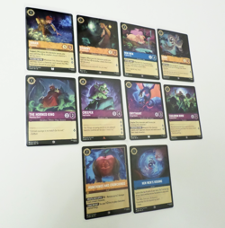 Disney Lorcana Theme Lot - The Black Cauldron Theme Lot of 10 Cards - Image 1