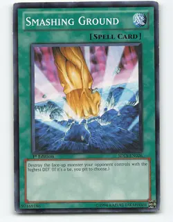 Smashing Ground #SDLS-EN026 1st Edition Yugioh Card - Image 1