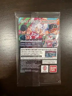 One Piece Monkey D. Luffy US Voyage College Basketball Promo Card Rutgers SEALED - Image 2