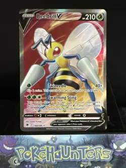 Pokemon Card Beedrill V 160/189 Astral Radiance Full Art Rare NM - Image 1