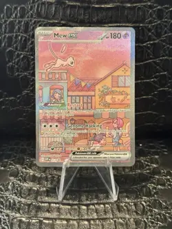 Mew ex SVP 053 Promo Full Art Holo Pokemon Card – Near Mint - Image 1