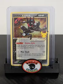 Pokemon Card 2021 GRENINJA Gold Star Black Star Promo SWSH144 Celebrations NM/M - Image 1