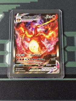 Pokemon TCG Charizard VMAX SWSH261 Black Star Promo Card - Image 1