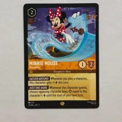 Minnie Mouse 31/204 Disney Lorcana Archazia's Island Regular Legendary Card NM - Image 1