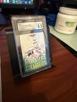 1996 Pokemon Carddass Muk No.089 Bandai Green Card CGC 8.5 NM/Mint+ - Image 2