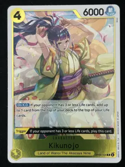 Kikunojo OP06-104 - Wings of the Captain - One Piece Card Game OP TCG ENG - Image 1