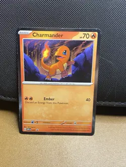 Charmander SVP 047 151 Poster Collection Promo - Holo Pokemon Card - NM/Mint - Image 1