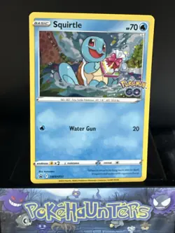 Pokemon Card Squirtle SWSH233 Black Star Promo Holo Rare Near Mint - Image 1