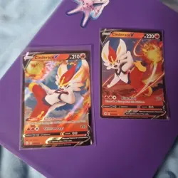 Cinderace Holo V Bundle - 018/072 & 043/264 - Pokemon TCG Hit Card Bundle - Image 1