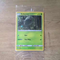 Pokemon TCG Bulbasaur SM198 SM Black Star Promo Card Sealed Mint - Image 1