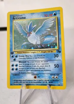Articuno 2/62 1st Edition - Fossil Set WOTC *NM* Holo Rare Pokemon Card - Image 2