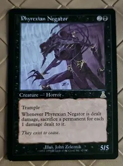 Phyrexian Negator Urza's Destiny Regular NM Near Mint MTG - Image 1