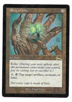 MTG: *RING OF GIX* - Urza's Legacy - Magic the Gathering - Combined Shipping! - Image 1