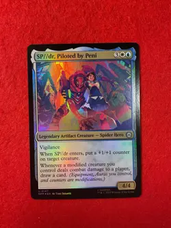 SP dr, Piloted by Peni - Foil - Marvel's Spider Man - Magic the Gathering - MTG - Image 1
