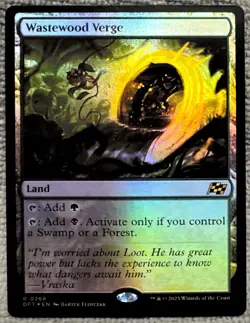 Wastewood Verge (Foil) 268 (R) MTG Aetherdrift (DFT) - Image 1
