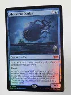 Foil Abhorrent Oculus - Promo Pack NM-Mint, English Planeswalker Stamped MTG - Image 3