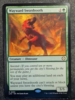 Wayward Swordtooth - Commander : Lost Caverns of Ixalan (MTG) - Image 1
