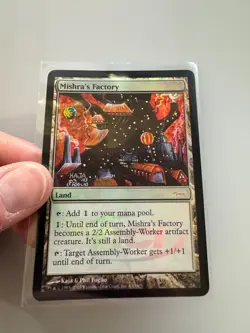 MTG - Mishra's Factory - Foil DCI Judge Promo Judge Rewards Promos - Image 3