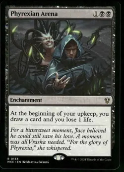 1x Phyrexian Arena - Commander: Murders at Karlov Manor - NM - MTG - Image 1
