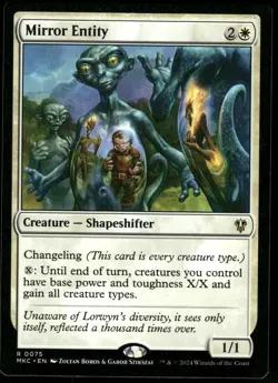 1x Mirror Entity - Commander: Murders at Karlov Manor - NM - MTG - Image 1