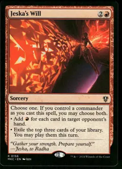 1x Jeska's Will - Commander: Murders at Karlov Manor - NM - MTG - Image 1