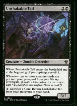 1x Unshakable Tail - Commander: Murders at Karlov Manor - NM - MTG - Image 1