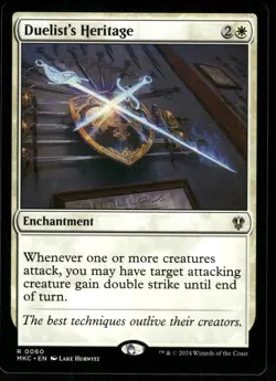 1x Duelist's Heritage - Commander: Murders at Karlov Manor - NM - MTG - Image 1