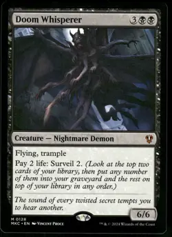 1x Doom Whisperer - Commander: Murders at Karlov Manor - NM - MTG - Image 1