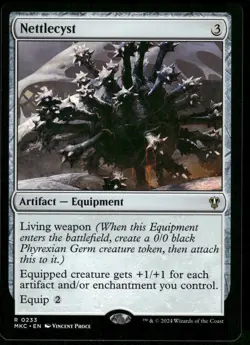 1x Nettlecyst - Commander: Murders at Karlov Manor - NM - MTG - Image 1