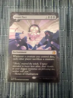 Grave Pact - Wilds of Eldraine: Enchanting Tales - NM - MTG - Image 1