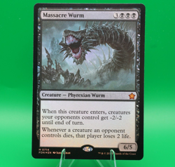 Massacre Wurm | 714 | Mythic | Foil | Foundations | MTG | 2024 - Image 1