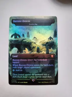 MTG *Barrow-Downs Bojuka Bog Borderless Foil Lord Of The Rings - Image 1