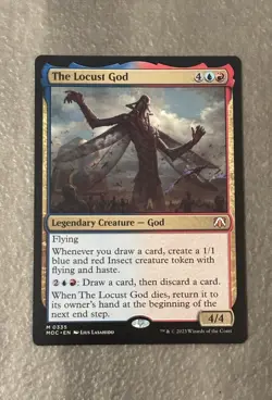 MTG ** The Locust God ** Commander: March of the Machine - Image 1