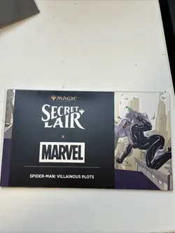 Magic the Gathering MTG Secret Lair Spider-Man Villainous Plots (Non-Foil) - Image 1