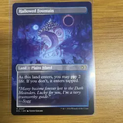 Hallowed Fountain (Borderless) Lorwyn Eclipsed Regular - Image 2