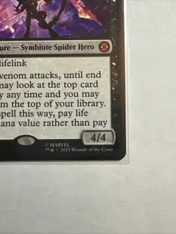 Gwenom, Remorseless Marvel's Spider-Man Regular Magic The Gathering M 0056 SPM - Image 5