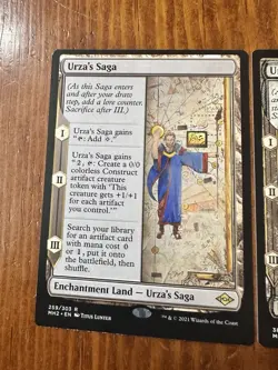 URZA'S SAGA Modern Horizons 2 Regular AND SHOWCASE Non-Foil EDH STAPLE SET of 2 - Image 2