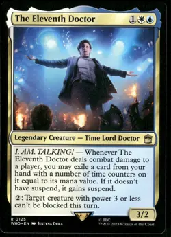 1x The Eleventh Doctor - Universes Beyond: Doctor Who - NM - MTG - Image 1