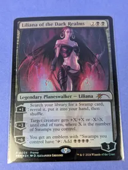 MTG: Media and Collaboration: Liliana of the Dark Realms Foil PMEI-2024 #0004 NM - Image 1