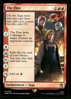 1x The Flux - Universes Beyond: Doctor Who - NM - MTG - Image 1