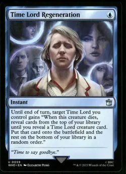 1x Time Lord Regeneration - Universes Beyond: Doctor Who - NM - MTG - Image 1