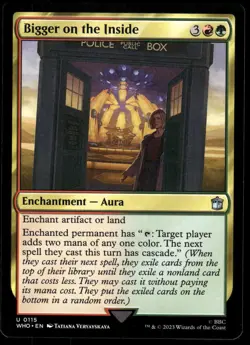 1x Bigger on the Inside - Universes Beyond: Doctor Who - NM - MTG - Image 1